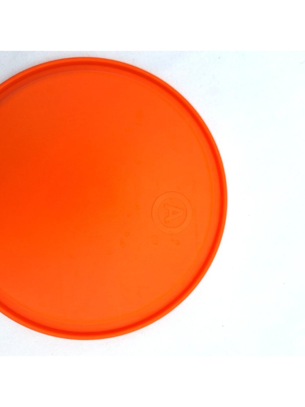 Tupperware One Touch Replacement Orange Seal A 2423C 2 Lid USA 5" - Picture 8 of 8